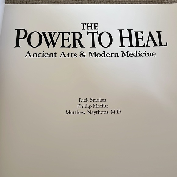 The power to heal, ancient arts and modern medicine large gift book - Picture 4 of 6